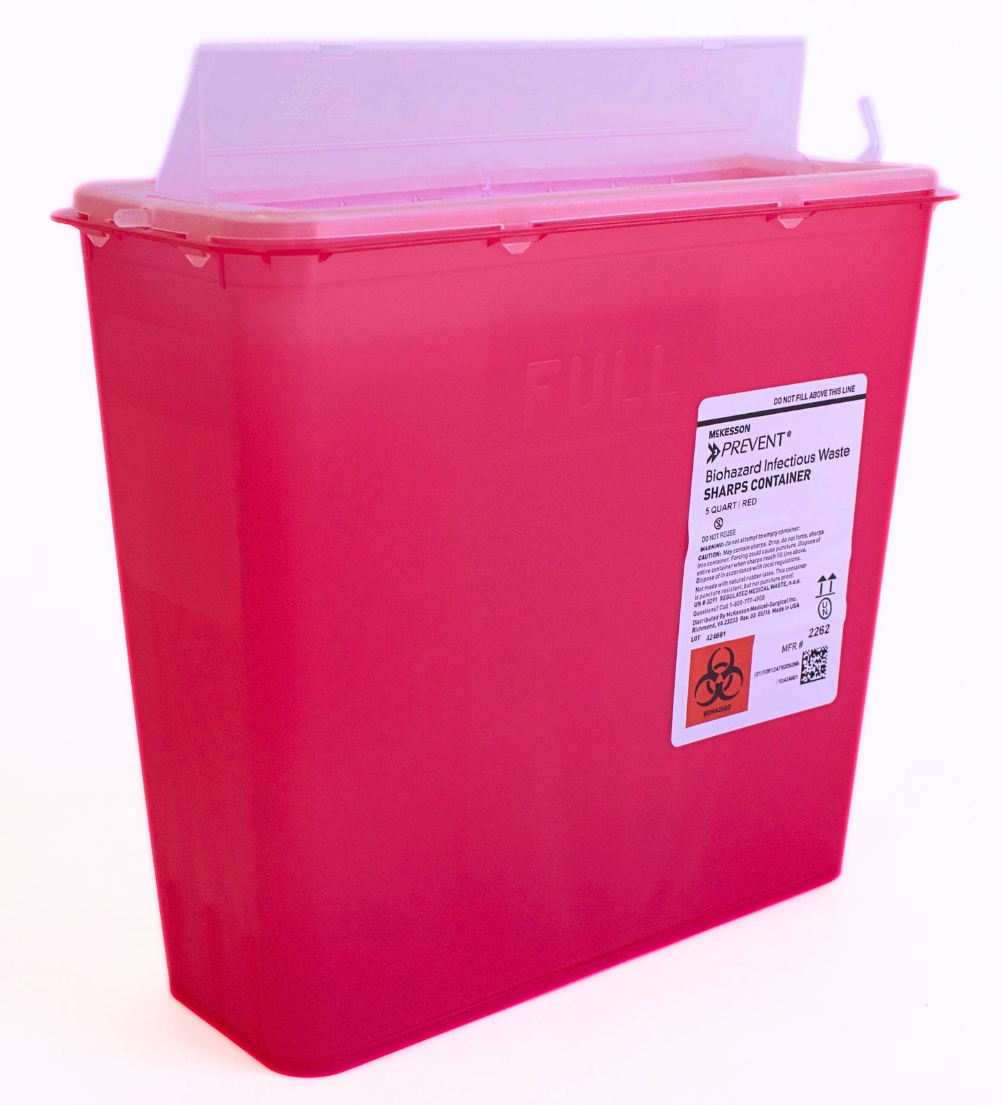 Sharps Biohazard Container