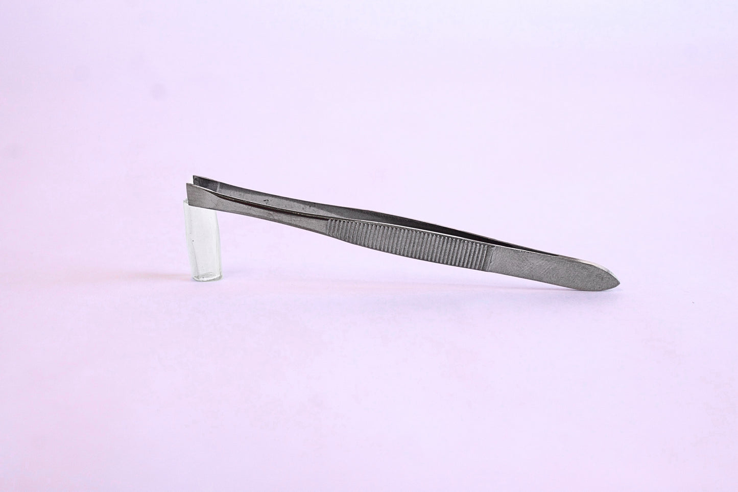 Kit Tweezers - Metal Slant 3.5" - Individually Wrapped