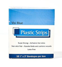 Hi-Vis 1" x 3" Plastic Strips