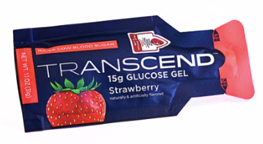 Transcend Glucose Gel 15gm (12 Count)