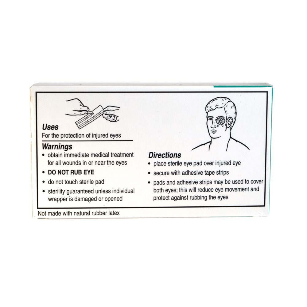 Eye Pads, Oval, 4 per unit