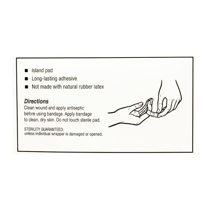 LiteFlex, Elastic Strip Adhesive Bandages, 1" x 3"