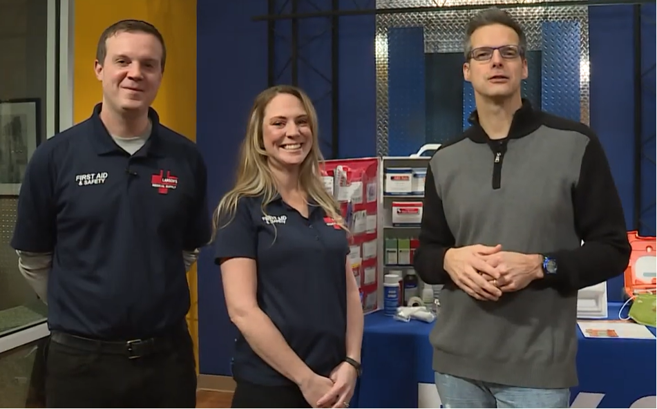 Load video: Fox 2 with Larson's Medical Supply
