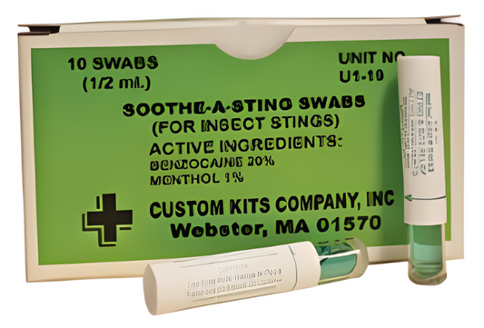 Soothe-A-Sting Swabs (10 Count)