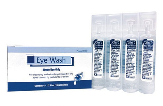 Single Use Eye Wash Packets